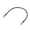 Antenna Extension Cable RP-SMA Male to RP-SMA Female Bulkhead RG174 8 inch view 1