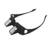 RYPPLE Lazy Bed Prism,90Angle Prism Glasses,Neck Relaxer for Lying Down Reading and Watching Tv/Phone, Unisex (Color : Small) view 1