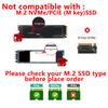 ELUTENG M.2 to SATA Adapter - 2 in 1 Converter for MSATA/M.2 NGFF SSD to 2.5" SATA III, Supports B&M Key, Not for M Key view 2