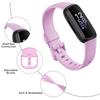 Farluya 10 Pack Compatible with Fitbit Inspire 3 Bands,Soft Sport Bands Silicone Replacement Wristband for Fitbit Inspire 3 Tracker Smart Watch for Women Men, Small view 3