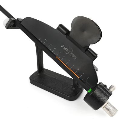 Archery Fletching Jig Fletching Tool Jig Adjustable Fletches Stick Tool with Straight Clamp for DIY Archery Arrows Shafts Arrows Feather Fletching (Type 2)