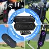 Dprofy New Play 2 Rounds, Magnetic Bluetooth Golf Speaker, Stereo Sound Portable Pro Wireless Waterproof Speaker with Rich Bass, Golf Accessories Golf Gifts (with Light) view 4
