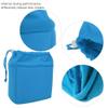 Camera Insert Bag, DSLR Lens Bag Padded Case with Drawstring (Orange) for Digital SLR Cameras and Lenses Black Orange Water Blue(Blue) view 2