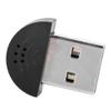 Mini USB Microphone for Computer, Noise Reduction MIC Recording for Desktop PC, Free Audio Receiver Adapter for Web Chat Video Conferencing MSN fit USB Interface view 1