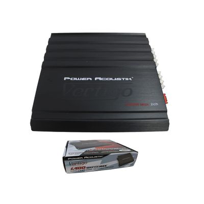 Accoustik Vertigo Series 1400W 2 Channel Full Range Amplifier VA2-1400D VA2-1400D VA21400D