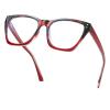 laureles Fashion Blue Light Blocking Reading Glasses Women Computer Reader Leopard Eyewear Frames Female (C1, 2.25 Magnification) view 1