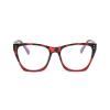 laureles Fashion Blue Light Blocking Reading Glasses Women Computer Reader Leopard Eyewear Frames Female (C1, 2.25 Magnification) view 3