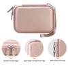 Canboc Hard Case for Yoto Mini Kids Audio & Music Player Childrens Speaker Plays Audiobook Cards Radio, Mesh Pocket fit Audiobook Cards, Mini Radio Carrying Storage Bag, Rose Gold (Case Only) view 4
