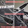 Deecaray 1852068 MKR-US2-8 HUM 7 PIN Transducer Adapter Cable with Instruction ManualSuitable for Connection of Fish Finder to Universal Sonar 2 Transducer on Trolling Motor view 3