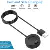 Compatible with Garmin Watch Charger Dock, USB Charging Cable for Fenix 7 7X 6 6S 6X 5 5S Plus, Forerunner 945 245, Vivoactive 5 4 3, Instinct + Anti-Dust Plugs view 2