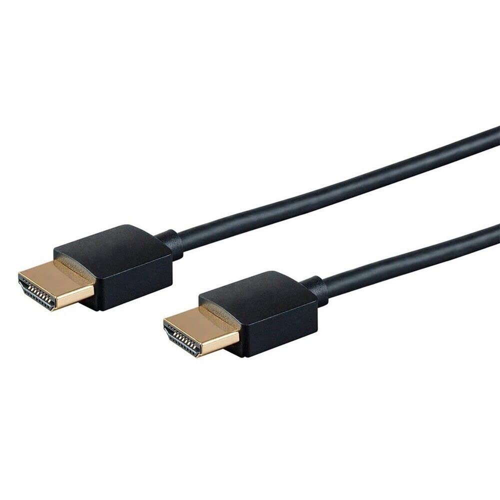TUDIN 2X 4FT HDMI Cable Cord Slim 4K 60Hz UHDTV 1080p 18Gbps 3D HD TV Ethernet 36AWG