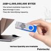 Paintechz Custom Swivel USB Flash Drives 300 Pack, Personalized Logo Bulk - as Corporate Gifts and Promotional Giveaways - 4GB view 4