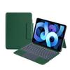 Eisuiyi Magnetic Attachable Keyboard Case for iPad Pro 11" 4th/3th/2nd/1st Gen, Compatible with iPad Air 11" M2 2024/ iPad Air4/Air5 10.9", Built-in Trackpad, Vertical Stand Support, Green view 1