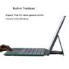 Eisuiyi Magnetic Attachable Keyboard Case for iPad Pro 11" 4th/3th/2nd/1st Gen, Compatible with iPad Air 11" M2 2024/ iPad Air4/Air5 10.9", Built-in Trackpad, Vertical Stand Support, Green view 4