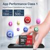 32GB Micro SD Card 5 Pack, Micro SDXC UHS-I Memory Card  95MB/s,633X,U3,C10, Full HD Video V30, A1, FAT32, High Speed Flash TF Card P500 for Computer with Adapter/Phone/Tablet/PC view 2