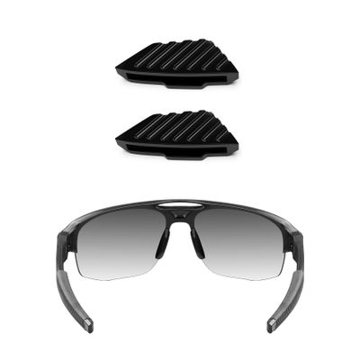 ToughAsNails Black Replacement Nose Pads Nosepieces for Oakley Mercenary OO9424 Sunglasses