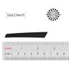 ToughAsNails Black Replacement Ear Socks Rubber for Oakley Mercenary OO9424 Sunglasses view 2