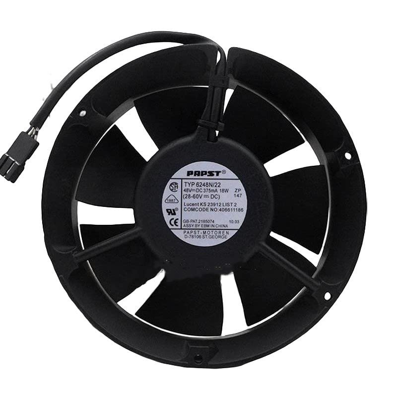 6248N/22 Fan for DC48V 18W 17251mm Cooling Fan