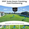 REOLINK 4K PTZ Security Cameras System, IP PoE Outdoor Cameras, 2X TrackMix PoE with 6X Hybrid Zoom, Auto Tracking, Bundle 8MP/4K 8CH NVR with 2TB HDD for 24-7 Recording view 4