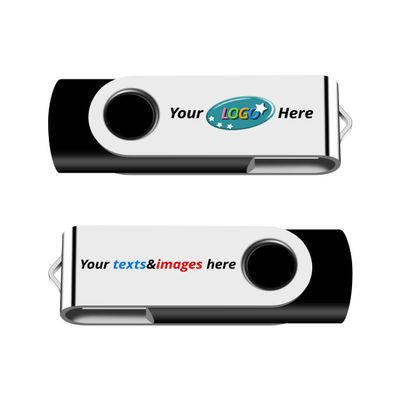 128MB Custom Flash Drive Small Capacity Printed USB Drive Personalized with Your Logo/Name for Promotional,Wedding,Memories,Photographers, Friends, Gifts,100PCS