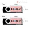 128MB Custom Flash Drive Small Capacity Printed USB Drive Personalized with Your Logo/Name for Promotional,Wedding,Memories,Photographers, Friends, Gifts,100PCS view 2