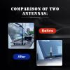Yonput 1 Pack Car Bullet Antenna with 12 Screws, for Chevy Silverado 1500 2500 3500 HD Avalanche GMC Sierra 1500 2500 3500 Denali Toyota Tanto Toyota Tacoma Jeep Wrangler Heavy Duty Trucks (Silver) view 4