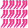 Handepo 12 Pairs Breast Cancer Awareness Football Arm Sleeves Youth Pink Football Arm Sleeves UV Sleeves for Youth Women Men(Pink,Small) view 1
