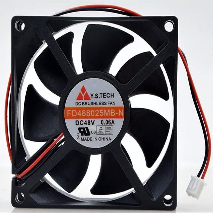 FD488025MB-N Fan for 48V 0.06A 808025mm Cooling Fan