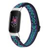 Compatible with Fitbit luxe watch bands, Soft Adjustable Camouflage Nylon woven stretch strap Sport Band Compatible with luxe Smart watch for women men (19#) view 2