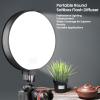 DAUERHAFT Portable Round Softbox Flash Diffuser, 40CM Foldable Round Shape Softbox Diffuser Flash Diffuser for Speedlight with a Storage Bag for Camera Flash Light Phototgraphy Accessories view 3