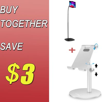 AICase Bundle  2 Items iPad Floor Stand iPad/Phone Stand