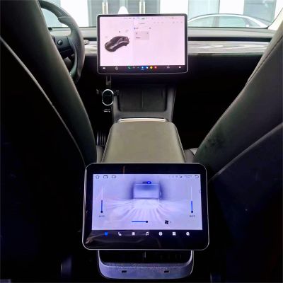 ZWNAV Android 11 Rear Seat Air Conditioning Display for Tesla Model Y/3 AC Controller Wireless Apple Carplay Android Auto Supports Heated Seats 8 inch IPS Touch Screen Bluetooth WiFi