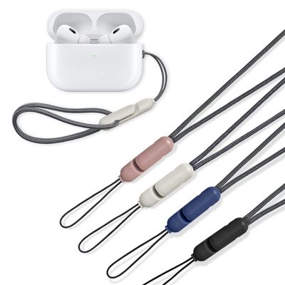 [4Pack] Lanyard for AirPods Pro 2nd Generation,New Wireless Bluetooth Earbuds Protective Case Anti-Lost Lanyard Compatible with AirPods Pro 2nd (2022)