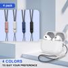 [4Pack] Lanyard for AirPods Pro 2nd Generation,New Wireless Bluetooth Earbuds Protective Case Anti-Lost Lanyard Compatible with AirPods Pro 2nd (2022) view 2