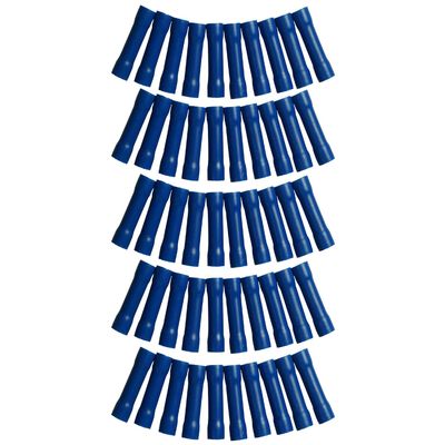 Harmony Audio HA-BC1416 Car Stereo Butt Connectors 14 to 16 Gauge Wire Blue Color
