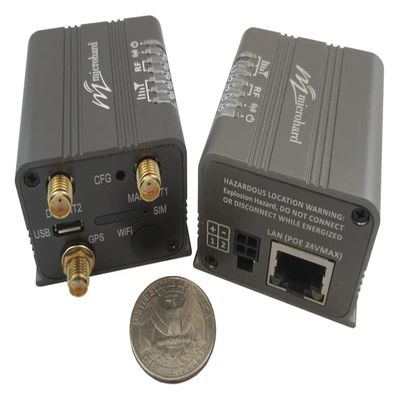 Microhard LTE Cube-CAT4NA2 150 Mbps CAT4 LTE IoT 4G Wireless Gateway- CA-MHK119430(Modem Only) Sold and Supported by CompuPort Centre Inc.