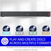 BUFFALO MediaStation 6X Portable Type-C USB 3.2 (Gen 1) Blu-ray Drive/External, Plays and Burns Blu-Rays, DVDs, and CDs. Compatible with PC/Mac Laptops and Desktops view 4