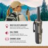 Cobra RX380 Walkie Talkies (2-Pack)  Weather Resistant Two Way Radios Long Range, 40 Pre-Programmed Channels, Weather Alerts, LED Flashlight, Long-Life NiMH Batteries (TrueTimber Strata Camo) view 4