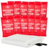 Prepared Hero Emergency Fire Blanket - 12 Pack - Fire Suppression for Kitchen, 40 x 40 Fiberglass Fire Blanket for Home view 1