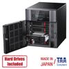 BUFFALO TeraStation 5420DN 4-Bay Business Desktop NAS 16TB (2x8TB) with Hard Drives Included RAID iSCSI Network Storage File Server view 4