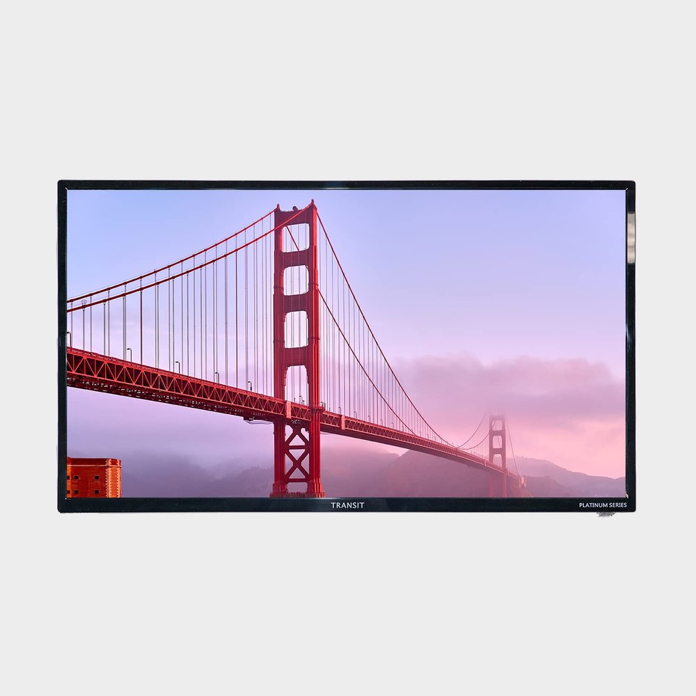 FREE SIGNAL TV Transit Platinum 12 Volt Smart TV, 32 inch TV with DVD Player, Pre-Download Apps, Bluetooth/Wifi Included, AC/DC Power with 1080P HD Resolution, HDMI/USB, Use in RVs, Campers, and Boats