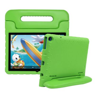 Bolete Kids Case for Onn 10.1 Tablet Gen 3 (2022 Model:100071485), with Handle EVA Foam Shockproof Washable Cover for Onn 10.1 Inch Android Tablet Gen 3 Case, for Adults, Children (Green)
