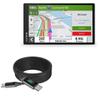 BoxWave Cable Compatible with Garmin DriveSmart 76 - PowerDisplay PD Cable (6ft) - USB-C to USB-C (100W), LED Wattage Info Extra Long Braided Nylon - Jet Black view 1