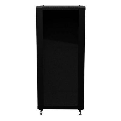 NavePoint 27U AV Rack Cabinet, 28 in Depth, Cold-Rolled Steel, Black