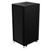 NavePoint 27U AV Rack Cabinet, 28 in Depth, Cold-Rolled Steel, Black view 2
