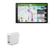 BoxWave Charger Compatible with Garmin DriveSmart 86 - PD miniCube (100W), 100W 3 PD Port Wall Charger International - Winter White view 1