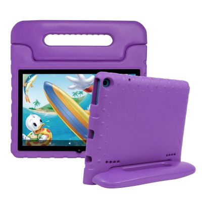 Bolete Kids Case for Onn 10.1 Gen 3 Tablet (2022 Model:100071485) Kids 10.1 Inch Android Tablet Onn 10.1 Gen 3 Case with Handle EVA Foam Shockproof Washable Cover for Adults, Children (Purple)