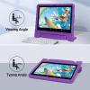 Bolete Kids Case for Onn 10.1 Gen 3 Tablet (2022 Model:100071485) Kids 10.1 Inch Android Tablet Onn 10.1 Gen 3 Case with Handle EVA Foam Shockproof Washable Cover for Adults, Children (Purple) view 3