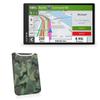 BoxWave Case Compatible with Garmin DriveSmart 76 - Camouflage SlipSuit, Slim Design Camo Neoprene Slip On Pouch view 1
