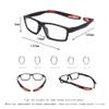 SooGree Sports Goggles Glasses Football Soccer Safety Glasses Goggles Adjustable Strap Interchangeable Temples for Men Youth (1219 Black) view 2